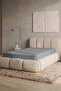 190 Gsm, Single Jersey Fitted Sheet Single Size 90-100X200 cm (35 cm Deep) - Gray Melange