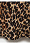 Leopard Print Midi Dress - 5
