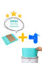 Compatible with 16L Garbage Bins - 1000 Piece Baby Diaper Capacity Package Household Garbage Bag