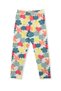 Children's Leggings - Clover Tulip Leaf Patterned Seasonal Lycra Cotton Girls' Leggings - 2