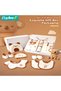 26PCS Newborn Baby Gifts Set, Newborn Layette Gift Set, Baby Clothes Accessories Set for Boys and Girls, Premium Cotton, Perfect Gift Box for Spring Summer Autumn Winter Four Seasons - 3