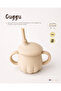 Guggu Ultra Premium Silicone Drinking Cup with Straw (200 ml) - 5