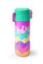 Kids Pink Colorful Ice Cream Patterned Straw and Direct Drinking Steel Thermos 500 ml 31938 - 6