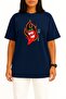 Oversized Red Hot Chili Peppers Logo Chest Design Unisex T-Shirt - 2