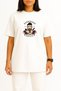 Oversized Barber Shop Hairdresser Chest Printed Unisex T-Shirt - 2