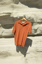 Alten Peach Polo Collar 100% Cotton Knitwear Men's Tshirt - 5