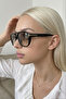 Rosiqe Black Nude Uv400 Protected Ultra Lightweight Unisex Sunglasses - 4
