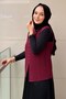 Front Buttoned Vest with Long Front and Short Back - 2