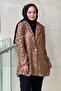 Sequin Glitter Embroidered Mesh Jacket - 3