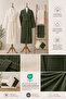 Eldy Striped Bathrobe Set Family Set, 6 Pieces, 100% Cotton Certified Şalyaka Bathrobe Dowry Set - 3