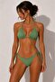 Khaki Green Women's Bikini Set