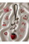 Y2K Coquette Charmy Strawberry Phone Charm