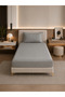 Fitted Sheet Set – 120x200 cm Twin Size, 1 Sheet + 1 Pillowcase, 30 cm Deep Pocket