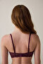 Bordo Affordable Lotus Underwire Non-Padded Push-Up Strapless Bra - 5