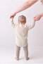 Baby Knitted Knitwear Bodysuit Long Sleeve Buttoned Unisex Knitbody - 5