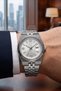 High Quality Luxury Steel Band Classic Men's Wristwatch with Calendar - 2