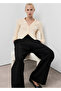Cardigan with Rubber Braid on the Collar - 7