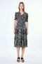 Elastic Waist V-Neck Dress