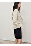 High Waisted Bermuda Denim Shorts - 6
