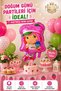 Foil Balloon Character Strawberry Girl 60×40 cm Helium Compatible - 4
