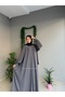 Ahsen Ferace with Zipper Along the Length - 4