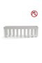 Hand Towel Box, Countertop, 30.5Xh9.5X9.5Cm - White