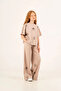 9-15 Years Old Icon Eye Premium Girls' Set-Latte - 2