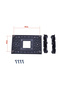 حامل مبرد وحدة المعالجة المركزية العالمي AM4 بدون إضاءة RGB، أسود اللون، بدون إضاءة RGB، لحامل مروحة التبريد، وقاعدة تثبيت المشتت الحراري. - 6