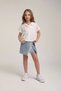 5-14 Years Beststar Female Child Shorts Skirt Suit-Ecru