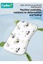 Baby Nursing Sleeping Pillow, Baby Spine Protection Pillows, Toddler Head Support Pillow with Snoothing Bars for 3+ Months Baby, Infant and Kids, Upgraded Hydrophilic Cotton - 5
