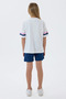 4-15 Years Old Licensed Us Polo Assn Girl's Set-Ecru - 3