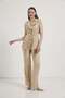 Armalife 1483 Belt Piece Jacket Collar and Vest Waist Elastic Detail Pants Women's Suit - 2