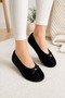 Women's Booties, Ballet Flats, Home Shoes, Guest House Shoes, Silent, Non-Slip, Flexible Sole - 2
