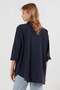 Teddy Bear Embroidered Long Sleeve Oversize Modal Shirt - 3