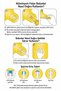 Foil Balloon 2 Number Helium Balloon 100 Cm Rose Color - 2 Age Balloon - 2 Age Balloon -2 Number Balloon - 2