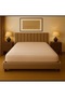 Elastic Bed Sheet Jagarli 120X200 (Beige) - 4