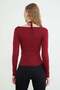 Lace Halter Neck Slim Fit Blouse - 8