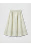 Original Elastic Waist Floral Flared Skirt - 6