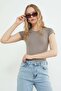 Basic Crew Neck Snap Body - 5