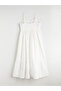 Original V-Neck Rope Strap Dress - 6