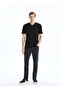 Nevavm with Difference V-Neck Short Sleeve Combed Cotton Men's T-Shirt - 2