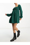 Rochie scurta, Verde