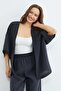 Basic Capri Sleeve Loose 2-Piece Set - 7