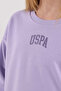4-15 Years Licensed Us Polo Assn Girls' Set-Lilac - 6