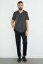Striped Corduroy Short Sleeve Shirt - 5