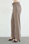 Elastic Waist Pocket Palazzo Trousers - 7