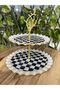 Checkered two-layer cookie holder - 2