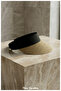 Uv Protection for Summer Beach, for Women, Wide Brim Visor Roll Sun Hat - 3