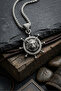 Wolf Helm Handcrafted Stainless Steel Chain Men Necklace