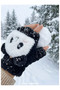 Plush Luxury Gloves with Covers for Women